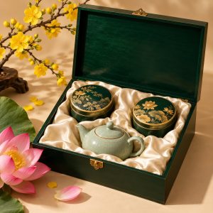 Hộp quà Tết trà sen