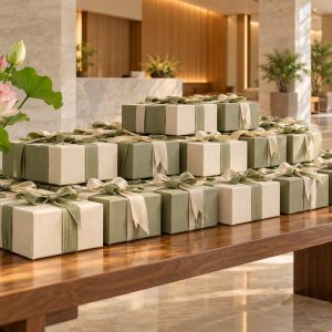 Hộp quà tặng doanh nghiệp trà sen